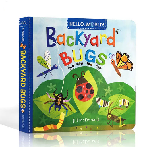 Bean Kids - Hello World Backyard Bugs 幼幼早教後花園的昆蟲硬皮書