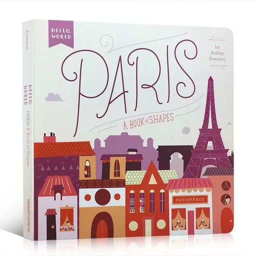 Bean Kids - Hello World Paris : A Book of Shapes 幼幼早教創形狀認知硬皮書