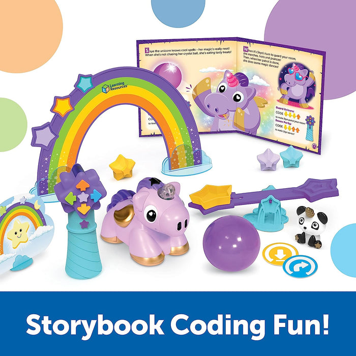 Bean Kids - Early Coding Stem Toy for kids : Speakout Magic Coding to Control Unicorn Game  早期學習編碼玩具 : 魔法編碼控制獨角獸遊戲