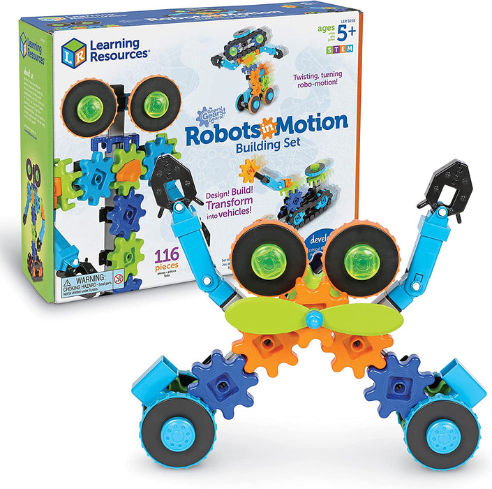 Robots in Motion Building Stem Toy 齊來建設動感機械人