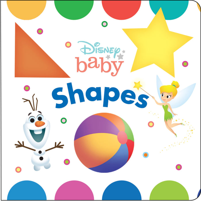 Disney Baby Book Block My First Library 12 Board Book Set - First Words, Shapes, Numbers, and More! Baby Books