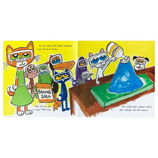 Bean Kids - Pete the Cat's Sticker Story Book Collection 1 Set 5 Books