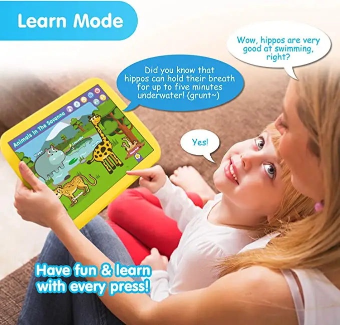 Bean Kids - 英語圖卡發聲閱讀機 English Learning Inno Pad - Education Card Reading Tablet