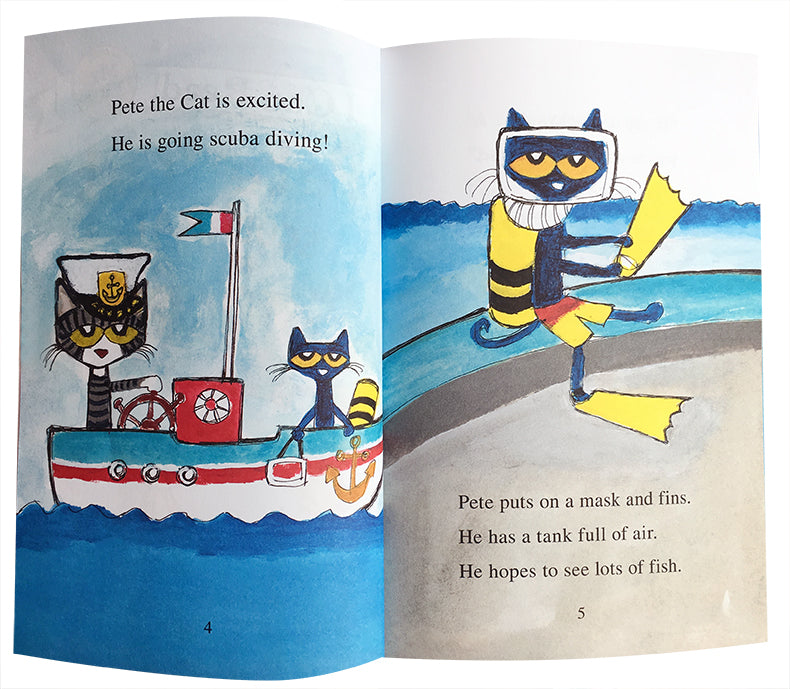 Pete the Cat's The First I can Read Collection A 1 Set 8 Books