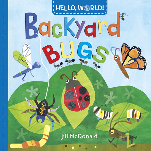 Bean Kids - Hello World Backyard Bugs 幼幼早教後花園的昆蟲硬皮書