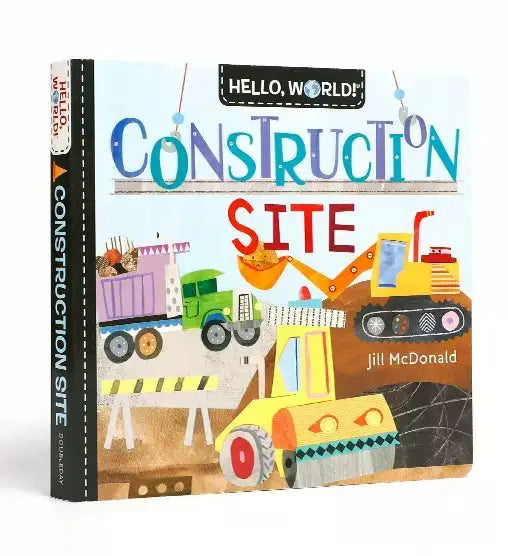Bean Kids - Hello World Construction Site 幼幼早教建築工地硬皮書