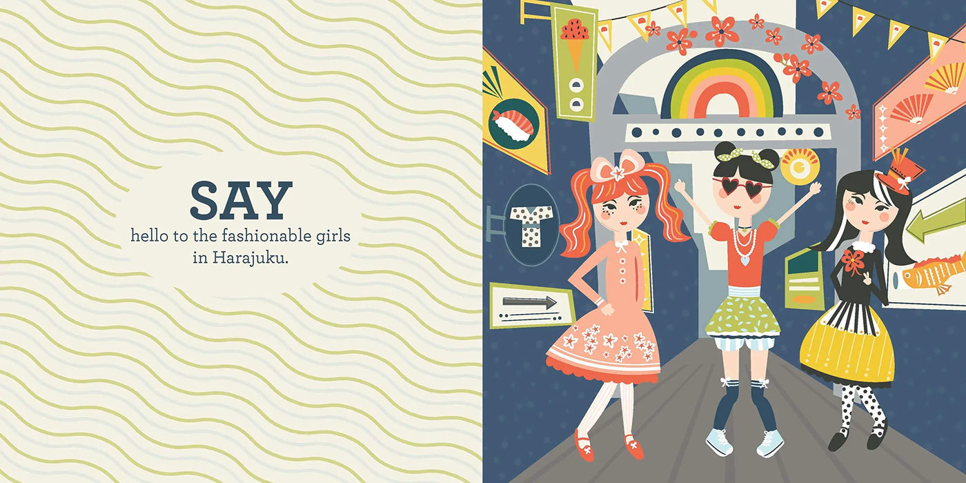Bean Kids - Hello World Tokyo: A Book of Senses 幼幼早教東京創意感覺硬皮書
