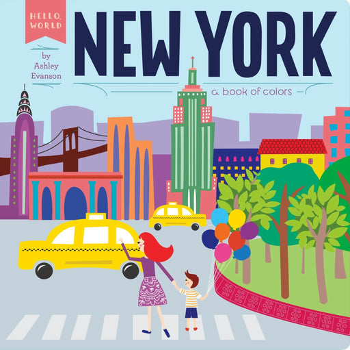 Bean Kids - Hello World New York : A Book of Colours 幼幼早教紐約顏色認知硬皮書
