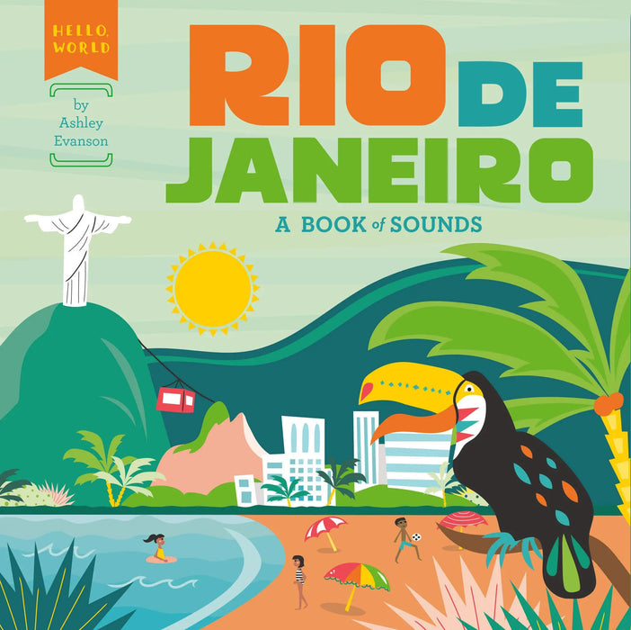 Bean Kids - Hello World Rio de Janeiro : A Book of Sound 幼幼早教創意聲音硬皮書