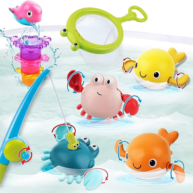 Fishing Bath Toys for Toddlers and Kids 釣魚遊戲訓練手眼協調