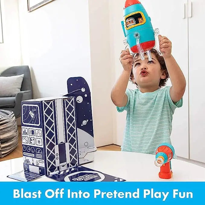 Bean Kids - 設計與親自創造之火箭益智玩具 Design and Drill Rocket Stem Toy