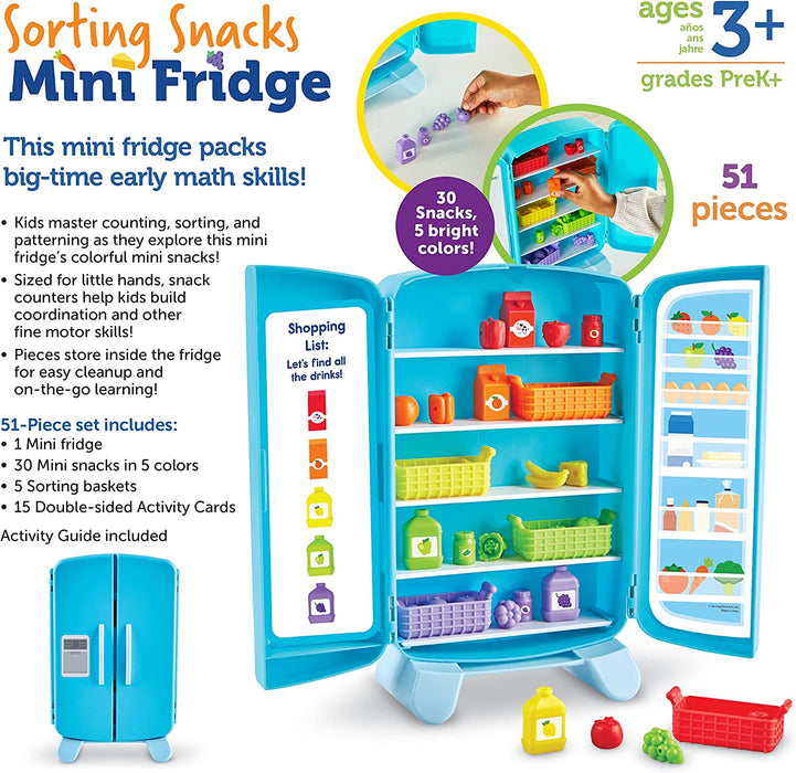 Bean Kids - Sorting Snack Mini Fridge Math Games 零食小冰箱數學益智玩具