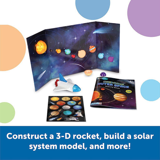 Bean Kids - Building Outer Space Activity Stem Toy 有趣學習建立外太空科學遊戲