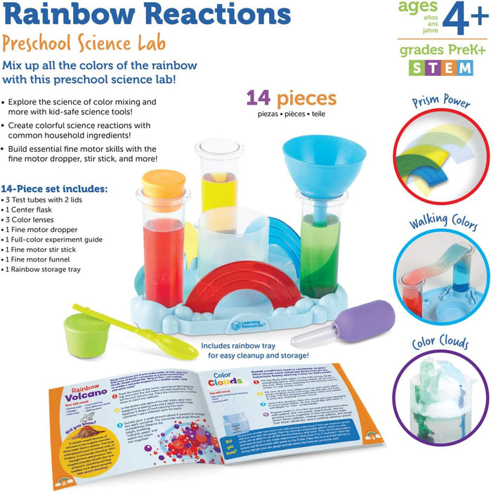 Bean Kids - Rainbow Reactions Science Stem Toy 彩虹科學簡單實驗遊戲