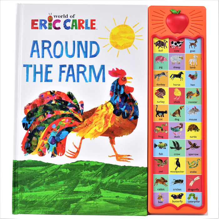 Bean Kids - World of Eric Carle 30-Button Animal Sound Book 30款動物有趣發聲英文圖書