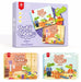 Bean Kids - 0+ Little Crocodile Early Education Busy Game Booket 1 Set 2 Booklets 0+ 小鱷魚早教遊戲貼貼書1套2本