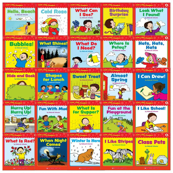 Bean Kids - First Little Readers Parent Pack: Guided Reading Level A: 25 Irresistible Books That Are Just the Right Level for Beginning Readers