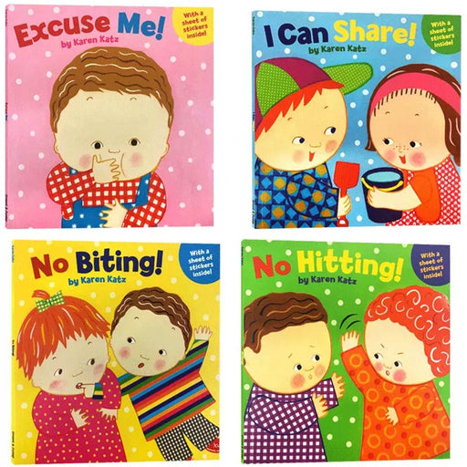 Bean Kids - Good Manners Collection for early readers 1 Set 4 books