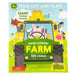 Bean Kids - Farm - 500 Stickers and Puzzle Activities: Fold Out and Play!