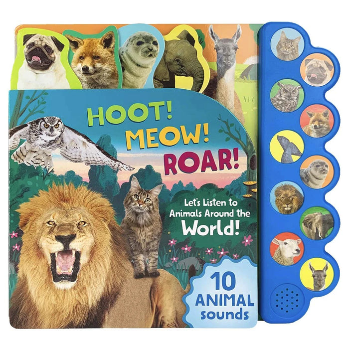 Bean Kids - Hoot! Meow! Roar!: Let's Listen to Animals Around the World!