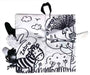 Bean Kids - JollyBaby Black & White Jungly Tails Cloth Book 嬰兒黑白色森林尾巴布書