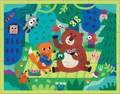 Bean Kids - Mudpuppy Woodland Picnic Puzzles pieces