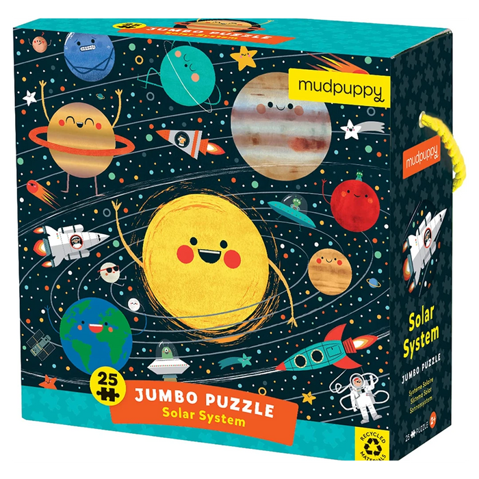 Bean Kids - Mudpuppy Solar System Jumbo Puzzles 25 pieces